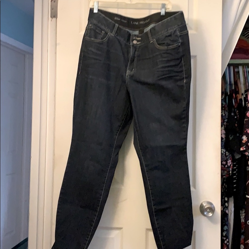Lane Bryant High rise “Skinny” jeans